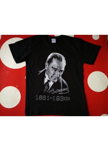 Atatürk Baskılı Tişört 001